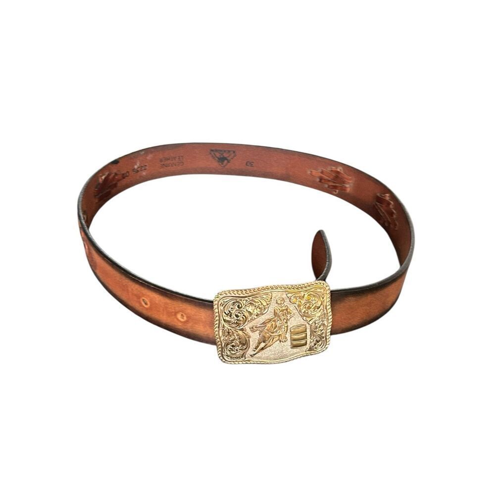 Leegin Leather Western Belt Brown